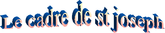 Le cadre de st joseph